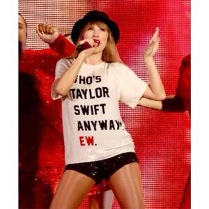 Taylor Swift Youth size L t-shirt costume Halloween eras tour dress up